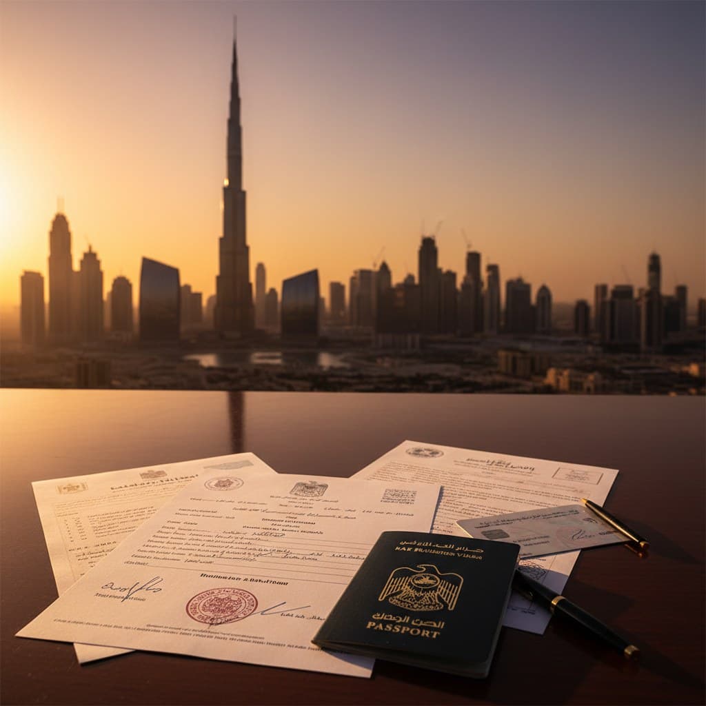 ВНЖ ОАЭ 2026: Golden Visa, Green Visa, Investor Visa и документы
